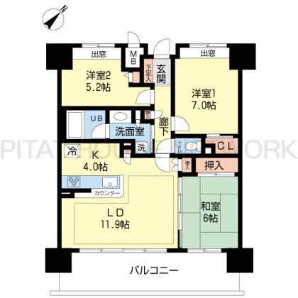  間取り図写真