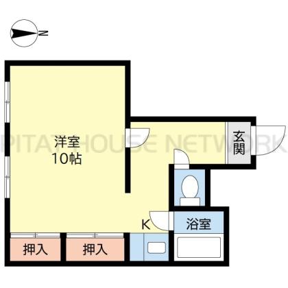 洋室10帖1R