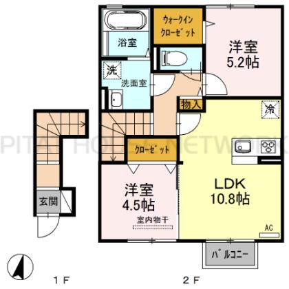  間取り図写真