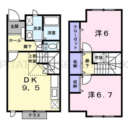  間取り図写真