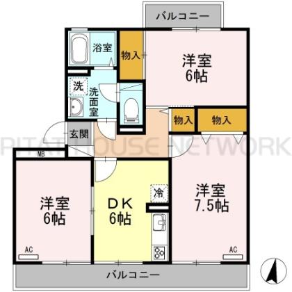  間取り図写真