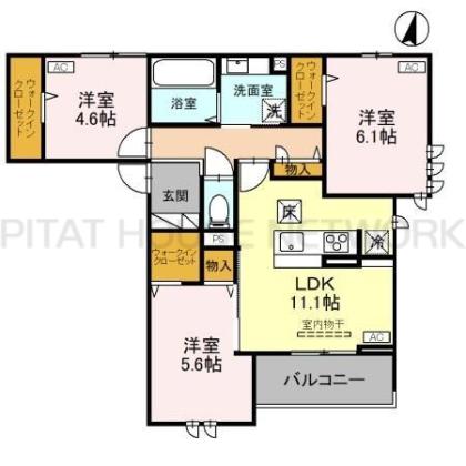  間取り図写真
