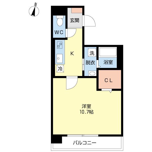 シルバーハイツ（602） 間取り図画像