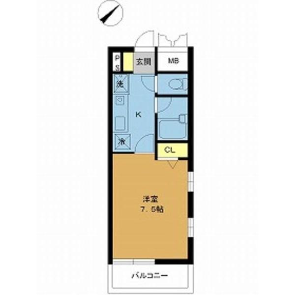 カナン花園（404） 間取り図画像