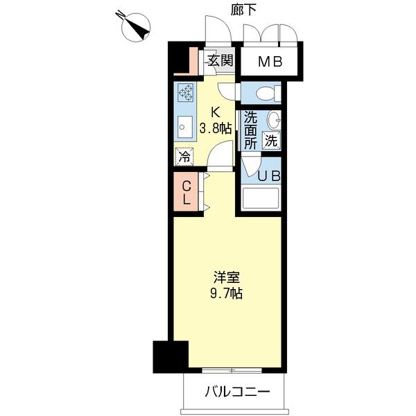 ファーストクラス柳都大橋（702） 間取り図画像