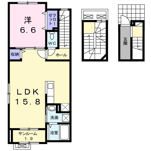  間取り図写真