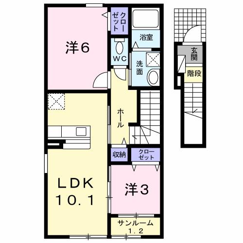  間取り図写真