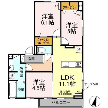  間取り図写真