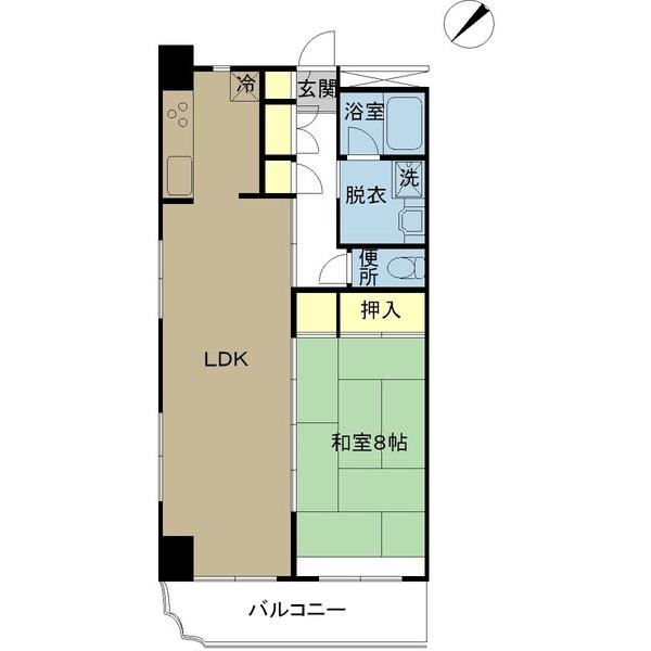 アーバンハウス西堀 間取り図画像