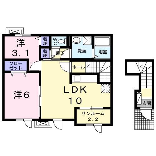  間取り図写真