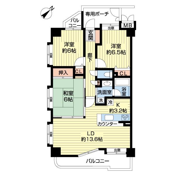  間取り図写真