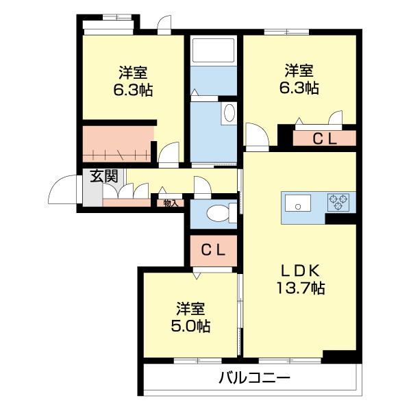  間取り図写真