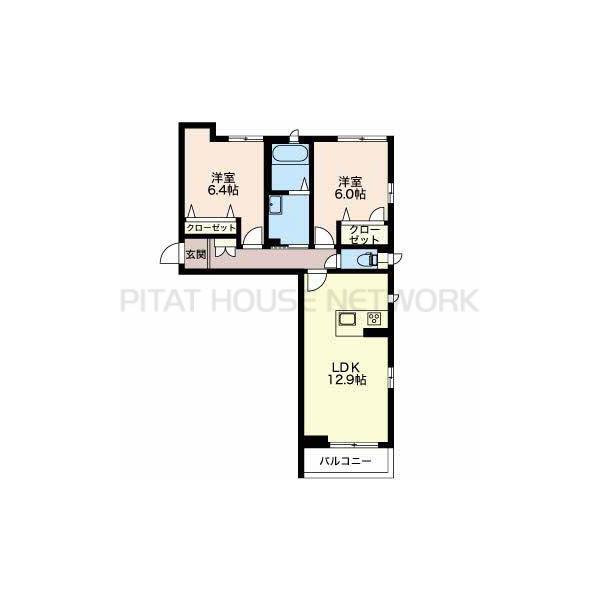 他の号室の間取りになります。