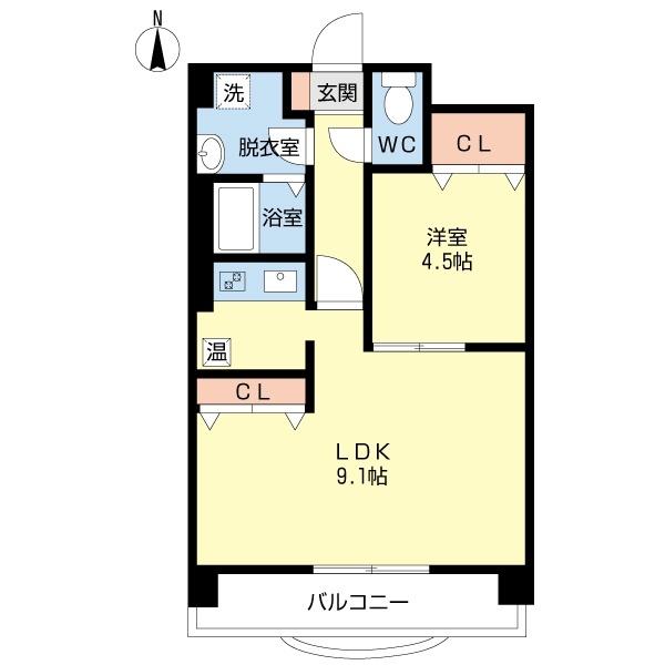 レジュイール東中通（0605） 間取り図画像