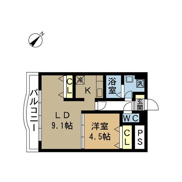 レジュイール東中通（0101） 間取り図画像
