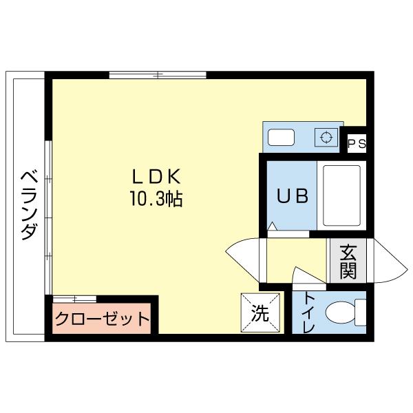 シティハウス’81（0207） 間取り図画像