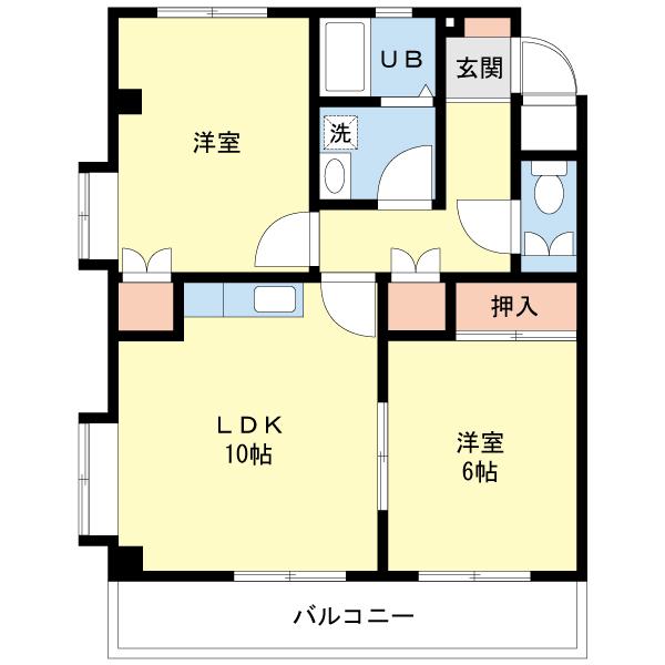 ガーデンヒルズ（0203） 間取り図画像