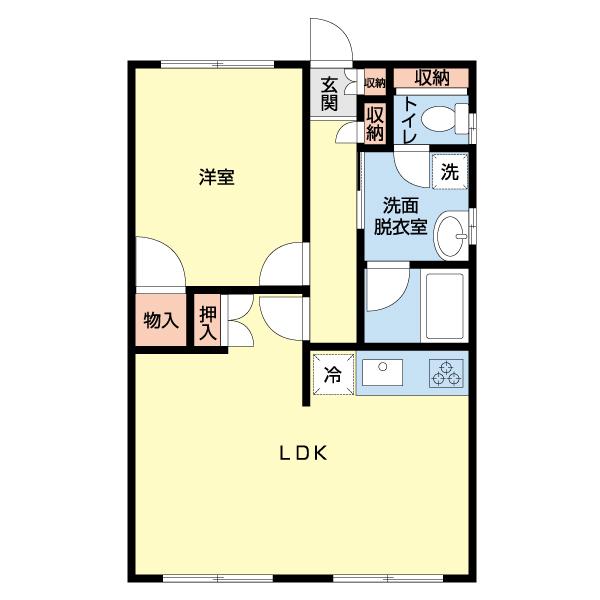 バルトハイム２１（0303） 間取り図画像