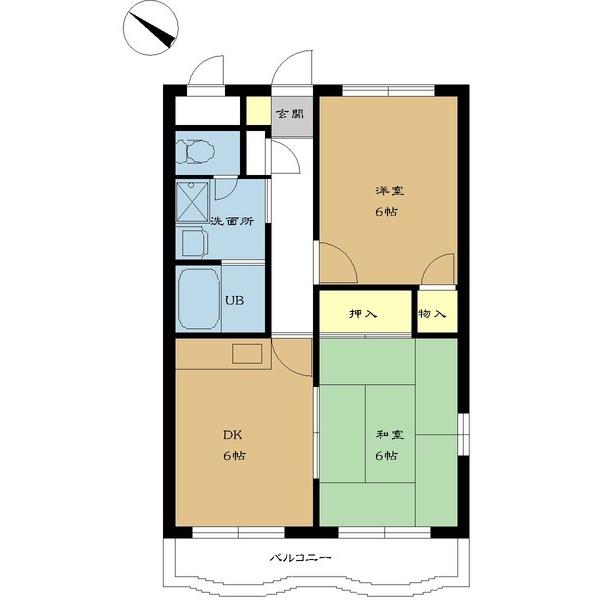 ラ・カーサゆりのき（0302） 間取り図画像