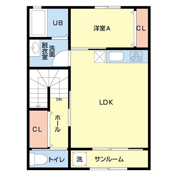 REDES SASAGUCHI（205） 間取り図画像