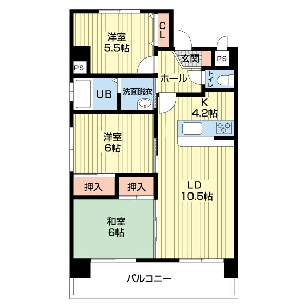 ボヌール文京（306） 間取り図画像
