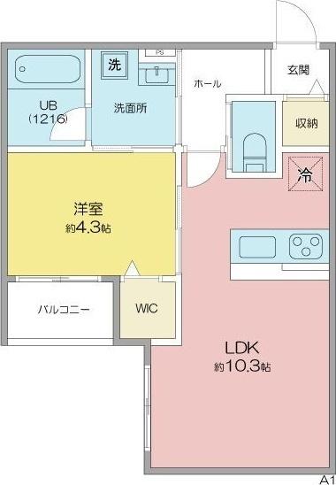 プリマヴェーラ（303） 間取り図画像