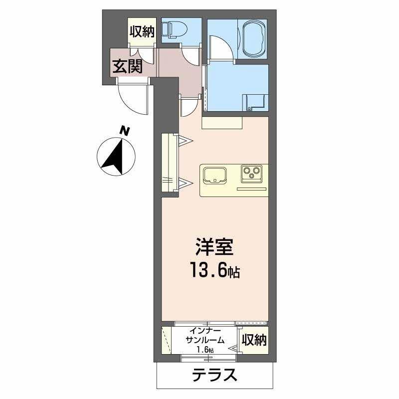 シャーメゾン東幸町（102） 間取り図画像