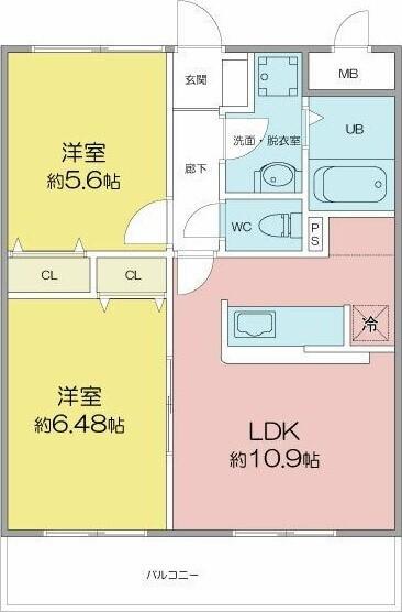 セカンドステージＺＥＲＯ（0102） 間取り図画像