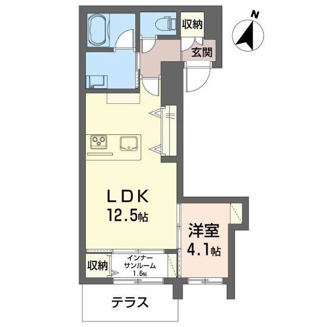 シャーメゾン東幸町（101） 間取り図画像