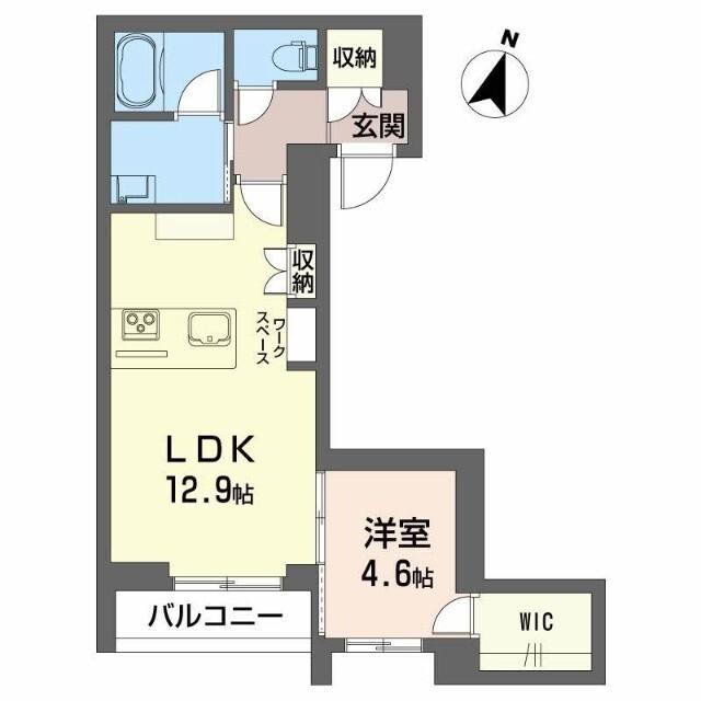 シャーメゾン東幸町（201） 間取り図画像