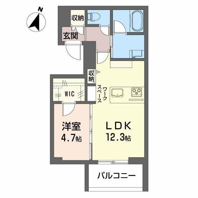 シャーメゾン東幸町（302） 間取り図画像