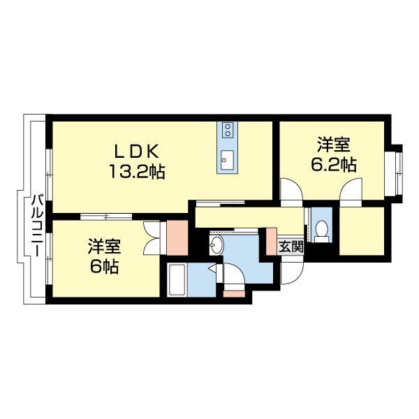 イーストフィールド（0103） 間取り図画像