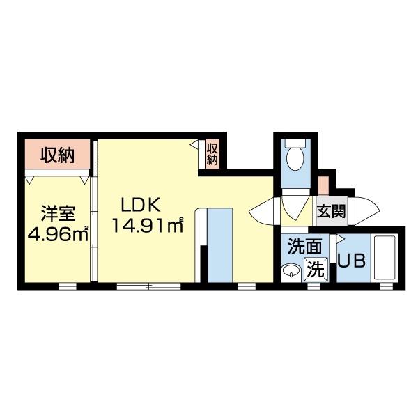 バンビーナ 間取り図画像