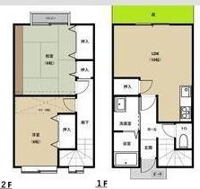 ふぁみーゆ紫竹山（A-2） 間取り図画像