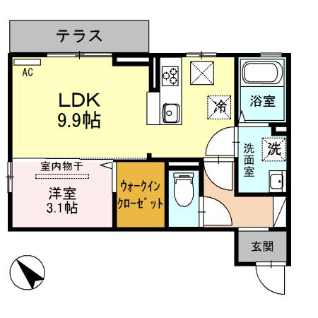  間取り図写真