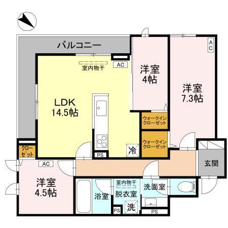 フィラーレ（202） 間取り図画像