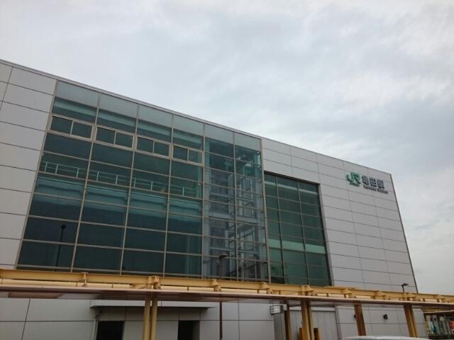亀田駅：2100m