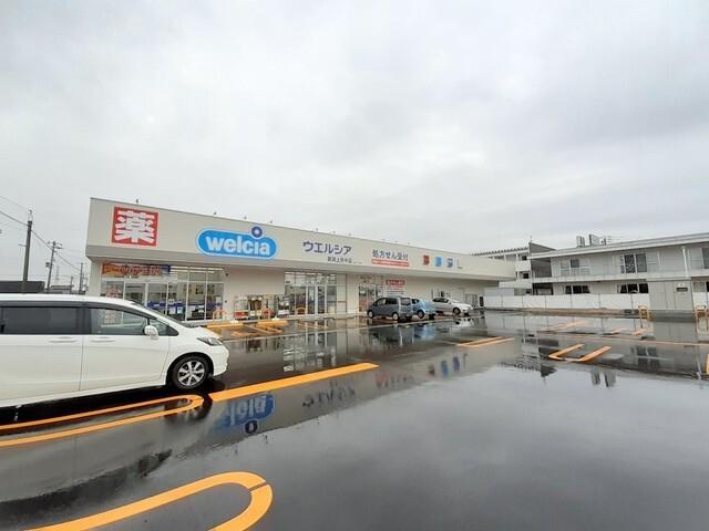 ウエルシア新潟上所中店：500m
