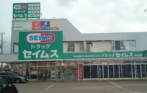 ドラッグセイムス 中山店：900m