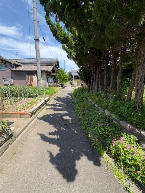 西蒲区旗屋 売地 眺望