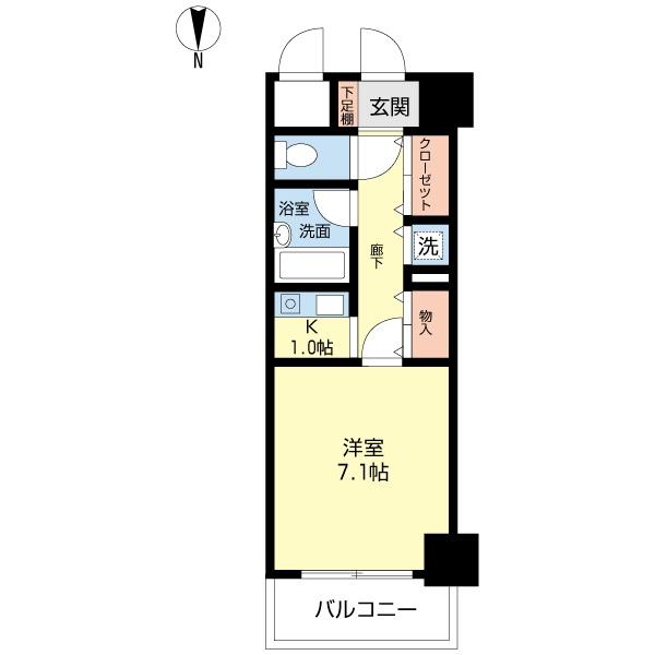 ダイアパレスシアース万代 間取り図画像