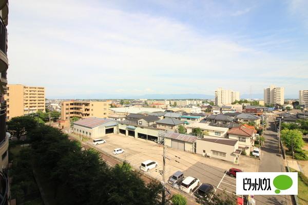 グリーンタウン東新潟弐号館 眺望