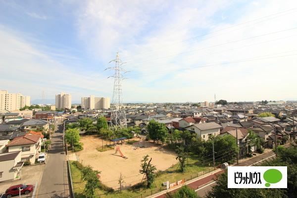 グリーンタウン東新潟弐号館 眺望