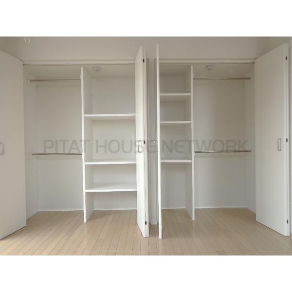 大きなクローゼット