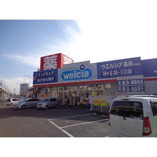 ウエルシア中浦和店:894m