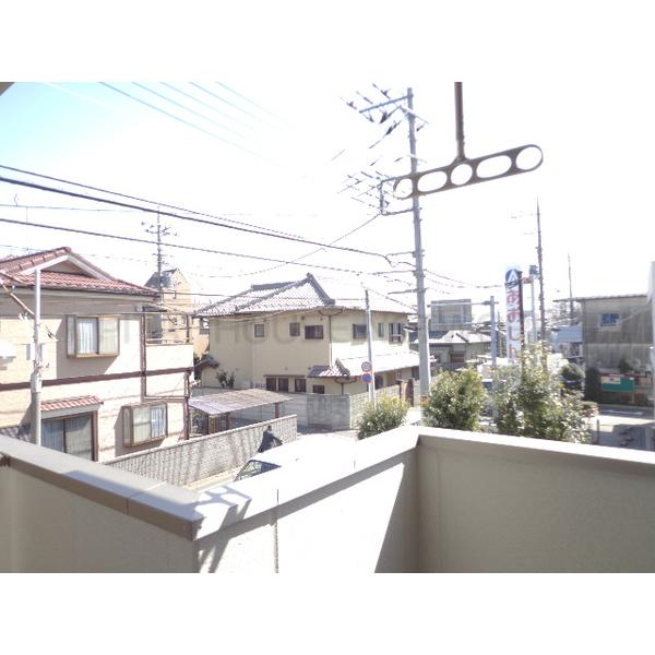角部屋バルコニー