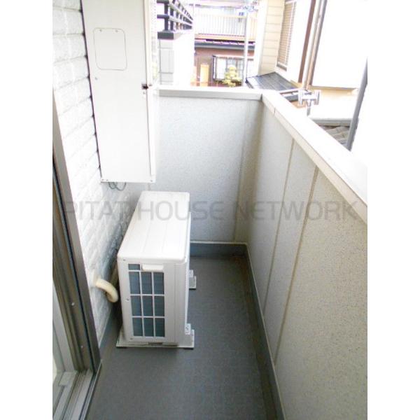 南東向きバルコニー