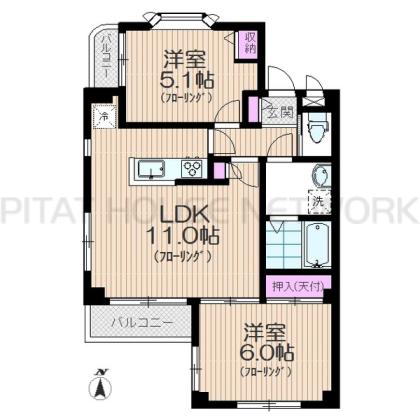 角部屋2LDK