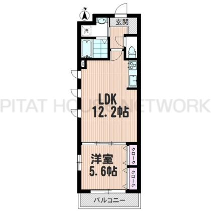 角部屋・広め１LDK