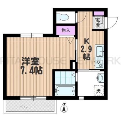 明るい南向き角部屋！